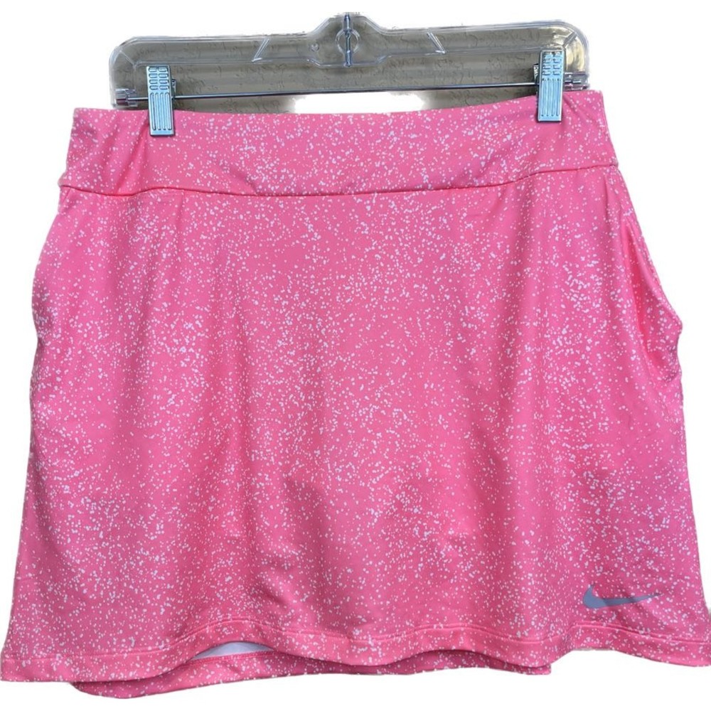 Nike Dri-Fit Women's M Skort Pink/White Splatter NWT